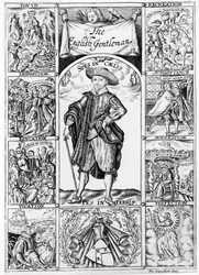 Strona tytułowa „The English Gentleman” Richarda Brathwaite, 1630